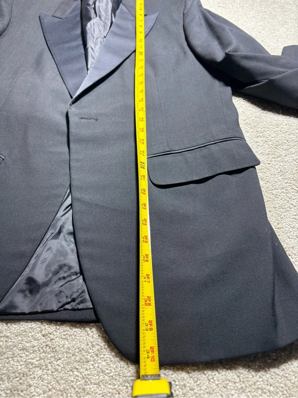 Jordan Black Jacket with White Dress Shirt